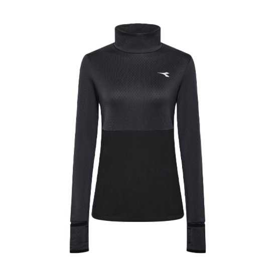 DIADORA - PULLOVER COLLO ALTO WB PROTEZIONE INVERNALE DONNA