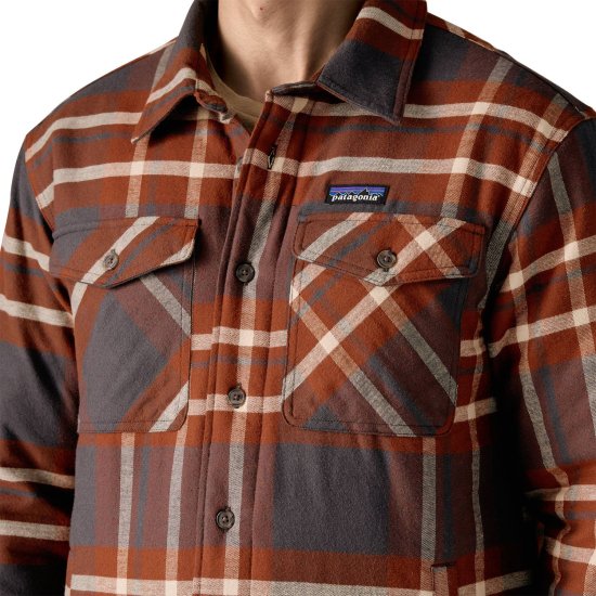 PATAGONIA - VESTE CHEMISE INSULATED FJORD FLANNEL HOMME