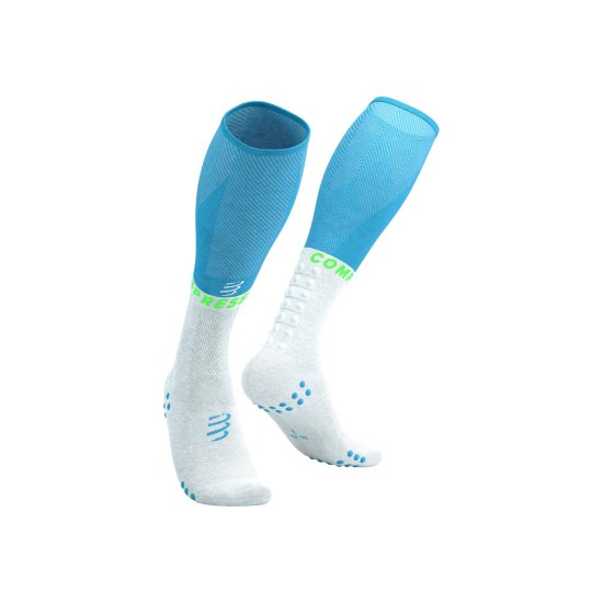 COMPRESSPORT - Chaussettes de compression Full Socks Oxygen