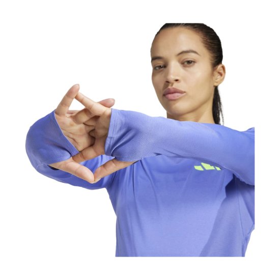 ADIDAS - T-SHIRT MANCHES LONGUES ÉLITE ATHLÈTE FEMME