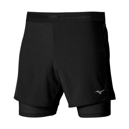 MIZUNO - Pantaloncino Trail ER 2 in 1 Uomo
