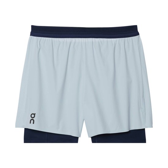 ON - SHORT 2 EN 1 PERFORMANCE 5" HOMME