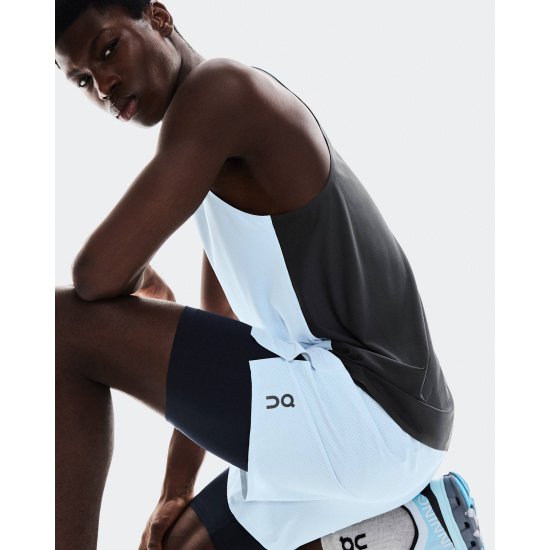 ON - SHORT 2 EN 1 PERFORMANCE 5" HOMME