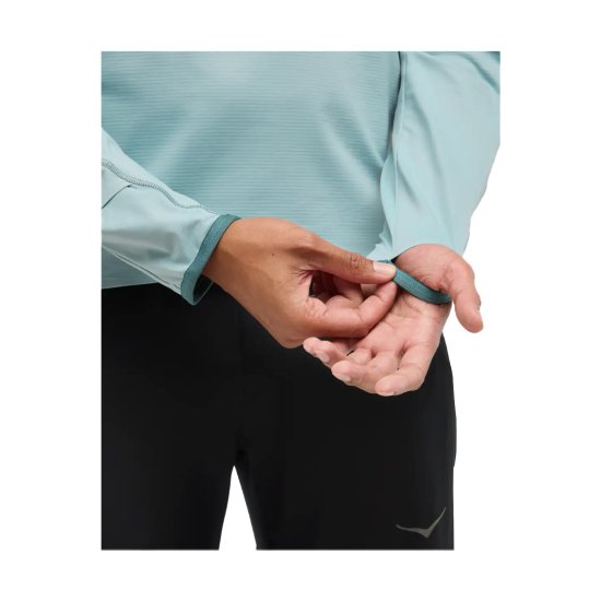 HOKA - HAUT MANCHES LONGUES DEMI-ZIP GLIDETECH HOMME