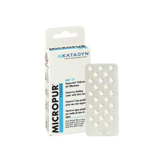 KATADYN - PASTILLES MICROPUR CLASSIC - MC 1 T (X100)