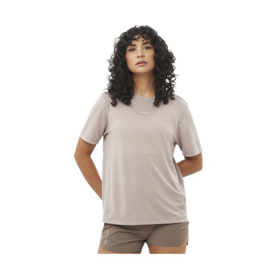 SALOMON - T-shirt SHKout Core femme