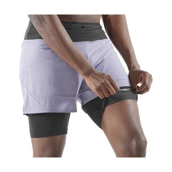 SALOMON - SHORT SENSE AERO 2 EN 1 HOMME