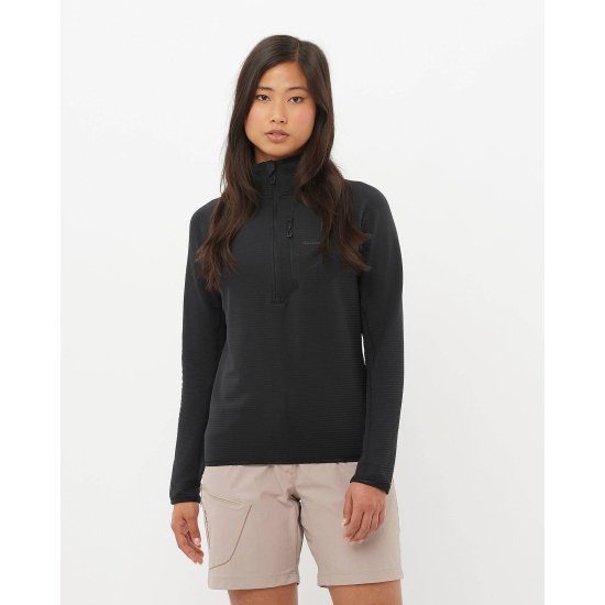 SALOMON - POLAIRE ESSENTIAL LIGHTWARM DEMI-ZIP FEMME