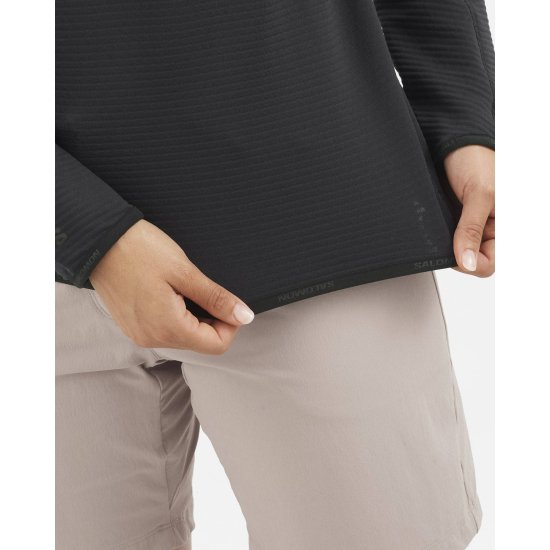 SALOMON - POLAIRE ESSENTIAL LIGHTWARM DEMI-ZIP FEMME