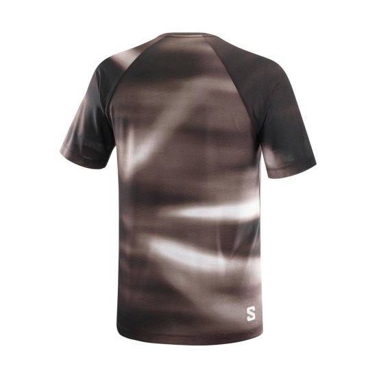 SALOMON - T-shirt SHKout Core uomo Coffee Bean / IRON
