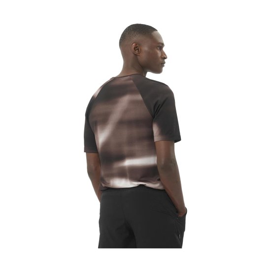 SALOMON - T-shirt SHKout Core uomo Coffee Bean / IRON