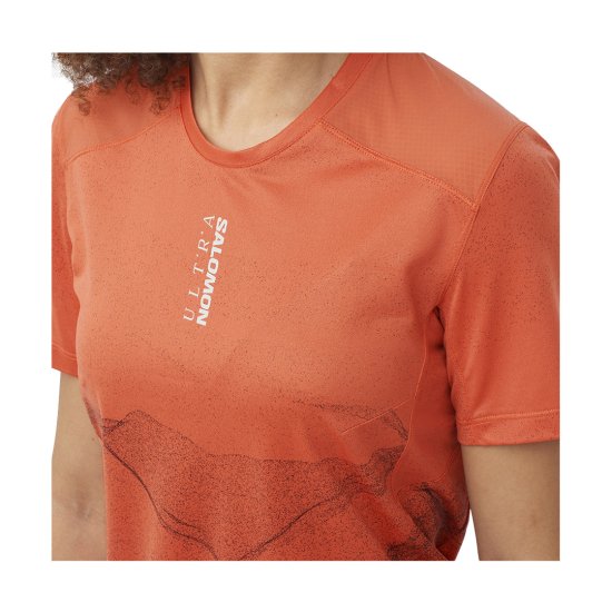 SALOMON - T-shirt S/Lab ultra Aop femme