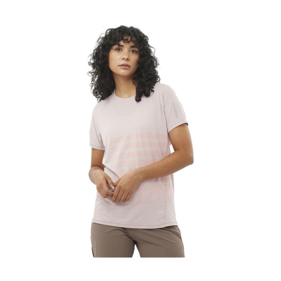 SALOMON - T-SHIRT SENSE AERO GFX FEMME