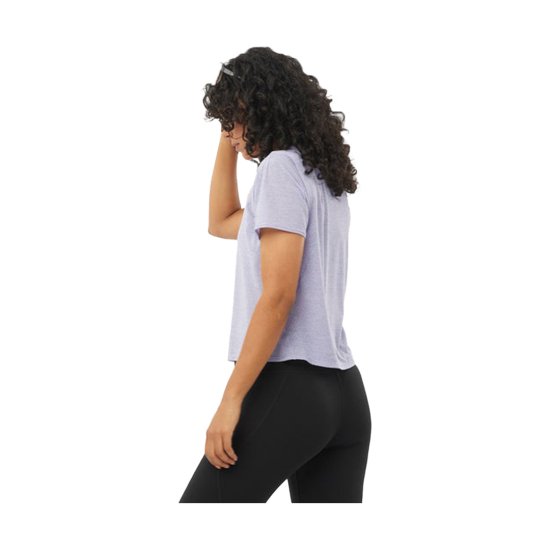 SALOMON - T-shirt Shakeout Air Cropped femme