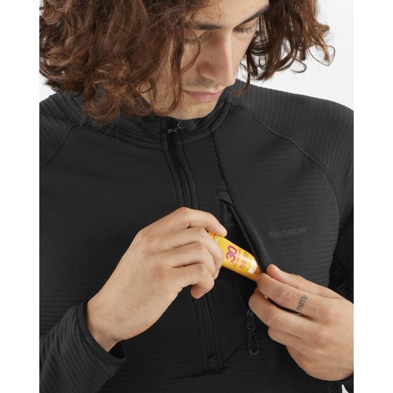 SALOMON - POLAIRE ESSENTIAL LIGHTWARM DEMI-ZIP HOMME