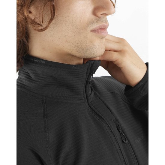 SALOMON - POLAIRE ESSENTIAL LIGHTWARM DEMI-ZIP HOMME