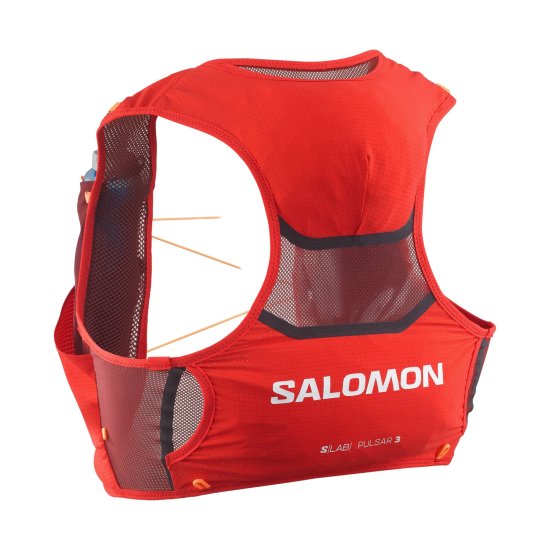SALOMON - SAC D'HYDRATATION S/LAB PULSAR 3 AVEC FLASQUES