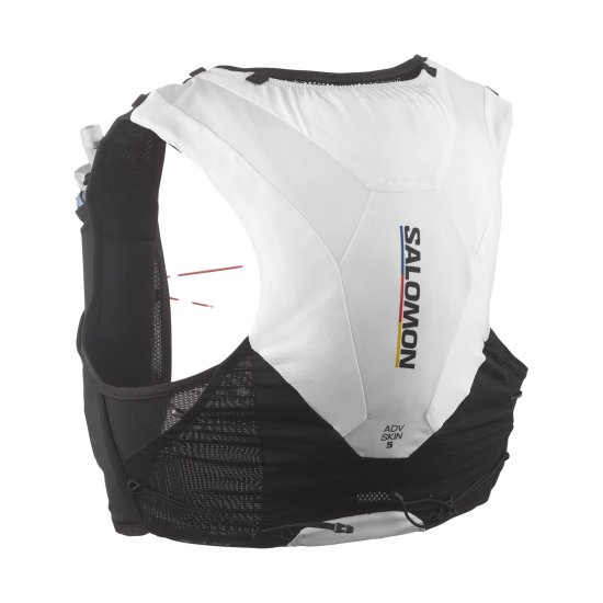 SALOMON - SAC D'HYDRATATION ADV SKIN 5 RACE FLAG AVEC FLASQUES