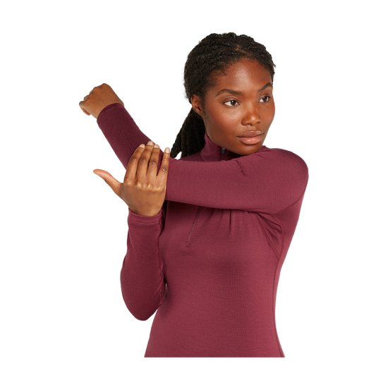 ICEBREAKER - SOUS-COUCHE MERINO 260 TECH LONG SLEEVE FEMME