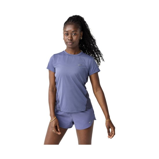 BROOKS - T-shirt manches courtes Sprint Free 3.0 femme
