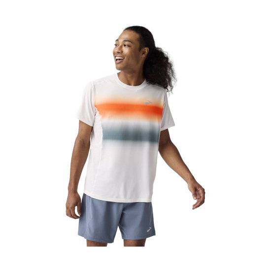 BROOKS - T-SHIRT MANCHES COURTES Atmosphere 3.0