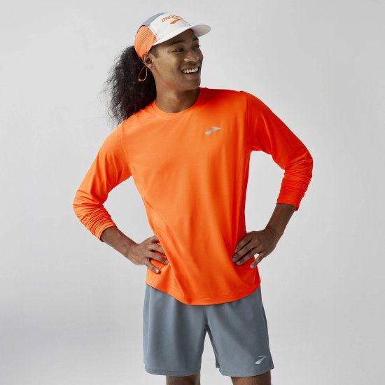 BROOKS - T-shirt a maniche lunghe Atmosphere 3.0 uomo