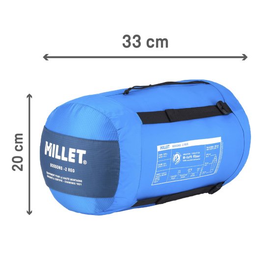 MILLET - SAC DE COUCHAGE BOSSONS -2°C REG