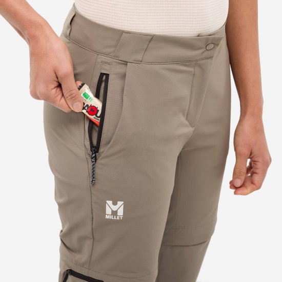 MILLET - Pantalon UBIC STRETCH ZIP OFF femme