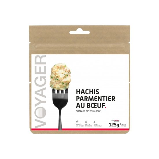 VOYAGER - PLAT LYOPHILISÉ HACHIS PARMENTIER AU BOEUF 125G