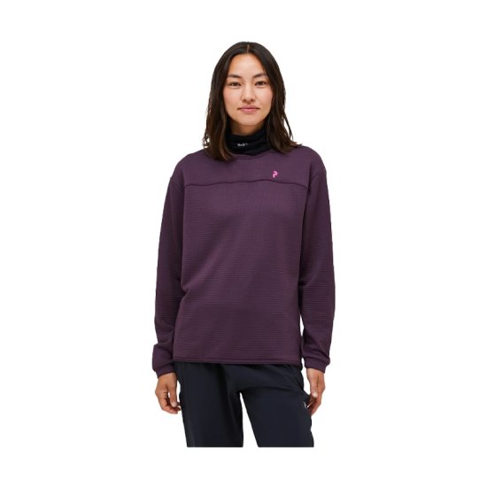 PEAK PERFORMANCE - POLAIRE TRAIL POLARTEC POWER GRID CREW FEMME