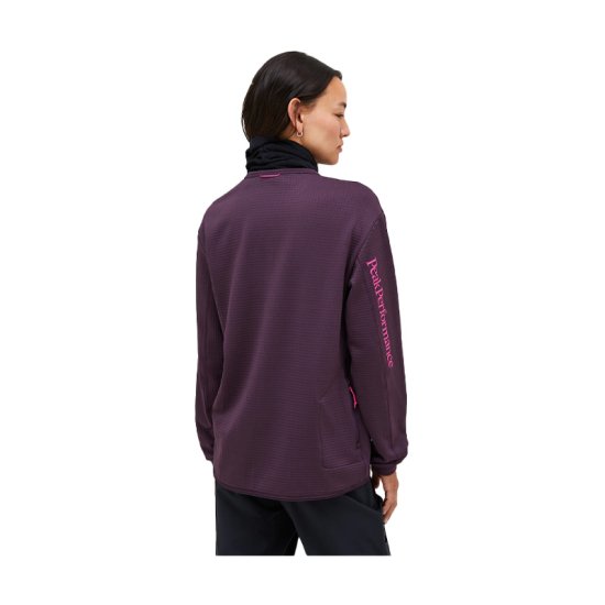 PEAK PERFORMANCE - POLAIRE TRAIL POLARTEC POWER GRID CREW FEMME