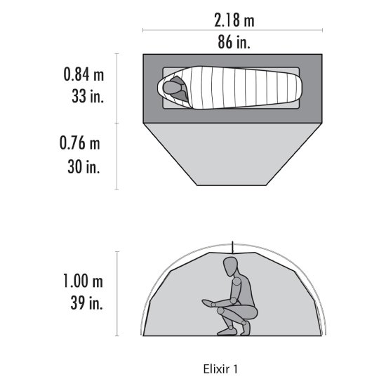 MSR - TENTE ELIXIR 1 GRAY V2