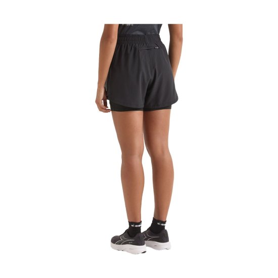 DIADORA - PANTALONCINO 2 IN 1 5'' RUN CREW DONNA