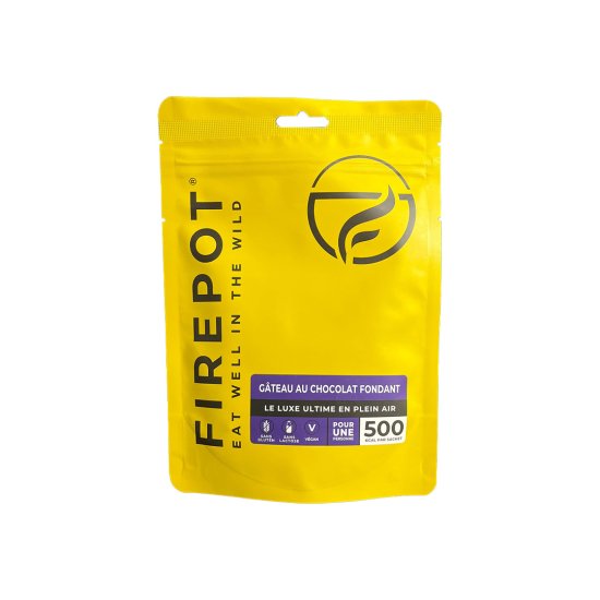 FIREPOT - Dessert lyophilisé - Gâteau au chocolat fondant