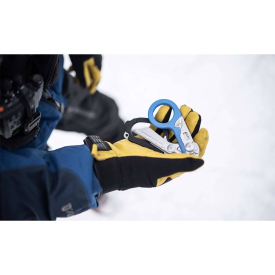 LEATHERMAN - CISEAUX RAPTOR NOIR ORANGE EN BOITE