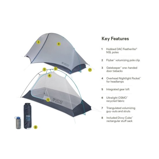 NEMO - tente Hornet Elite OSMO Ultralight 1