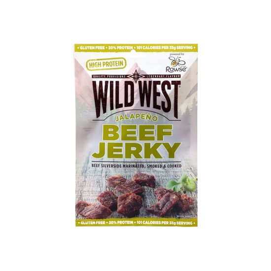 Wild west - VIANDE SÉCHÉE BEEF JERKY JALAPENO 25G