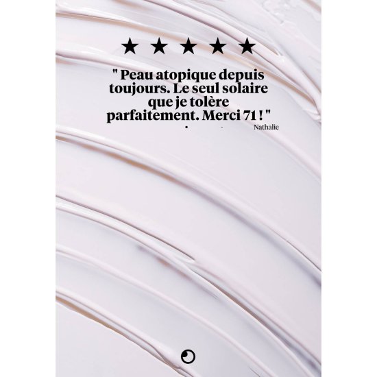 SEVENTY ONE - CRÈME SOLAIRE SPF 50+ ECO SUN SHIELD INVISIBLE