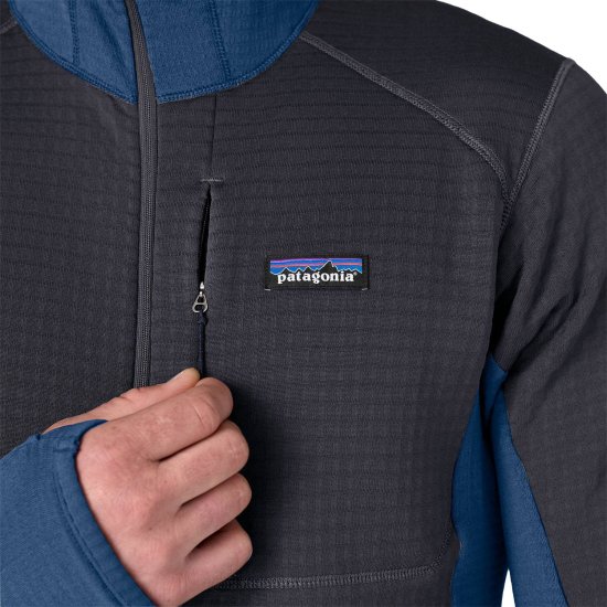 PATAGONIA - POLAIRE R1 PULL-OVER À CAPUCHE HOMME