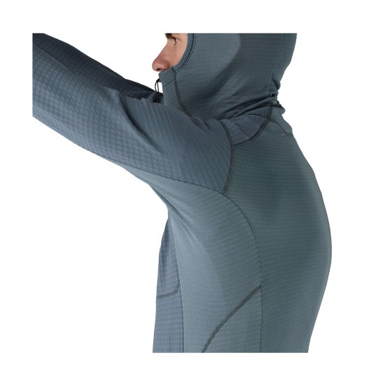 PATAGONIA - PILE R1 PULL-OVER CON CAPPUCCIO UOMO