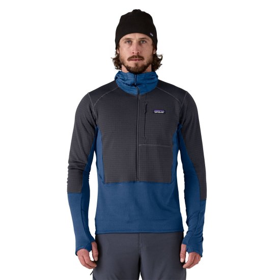 PATAGONIA - POLAIRE R1 PULL-OVER À CAPUCHE HOMME