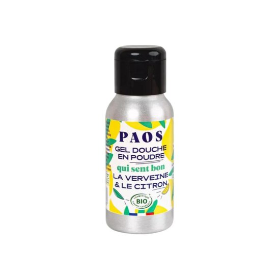 PAOS - Poudre de douche BIO - Verveine citron