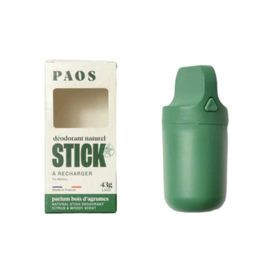 PAOS - DÉODORANT SOLIDE NATUREL ET RECHARGEABLE