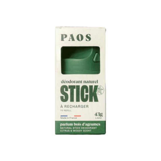 PAOS - DÉODORANT SOLIDE NATUREL ET RECHARGEABLE