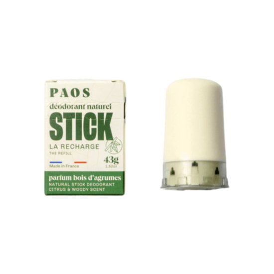 PAOS - RECHARGE DÉODORANT SOLIDE EN STICK