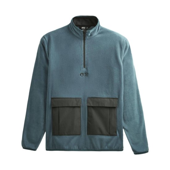 PICTURE - PILE HUSIO 1/4 ZIP TECH UOMO