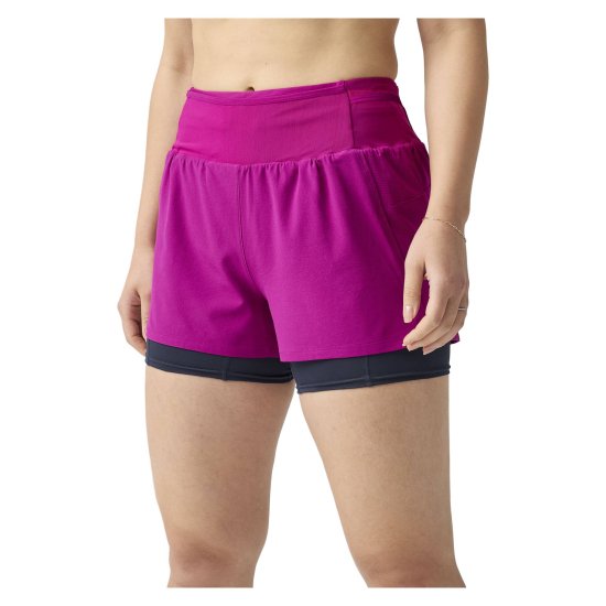 BROOKS - SHORT HIGH POINT 3" 2 EN 1 2.0 FEMME