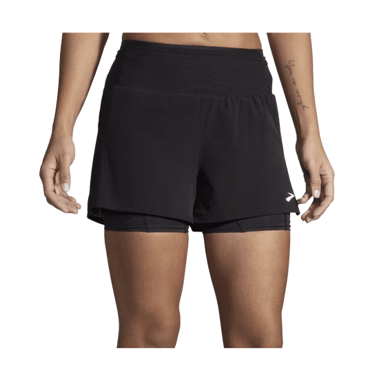 BROOKS - SHORT HIGH POINT 3" 2 EN 1 2.0 FEMME