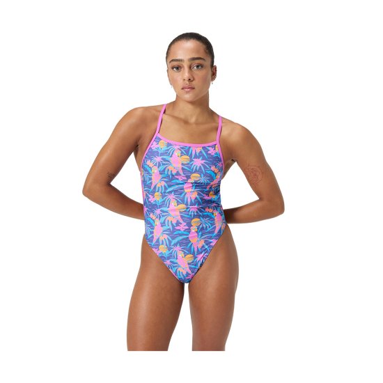 SPEEDO - MAILLOT DE BAIN 1 PIÈCE ECO+ ALLOVER V FEMME