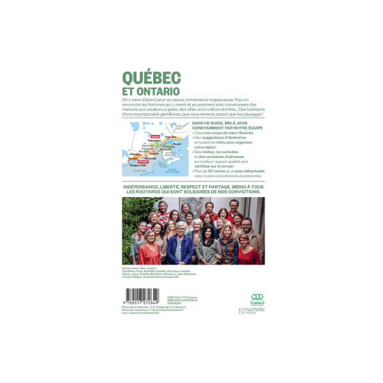 GUIDE DU ROUTARD - QUÉBEC ET ONTARIO 2024/2025